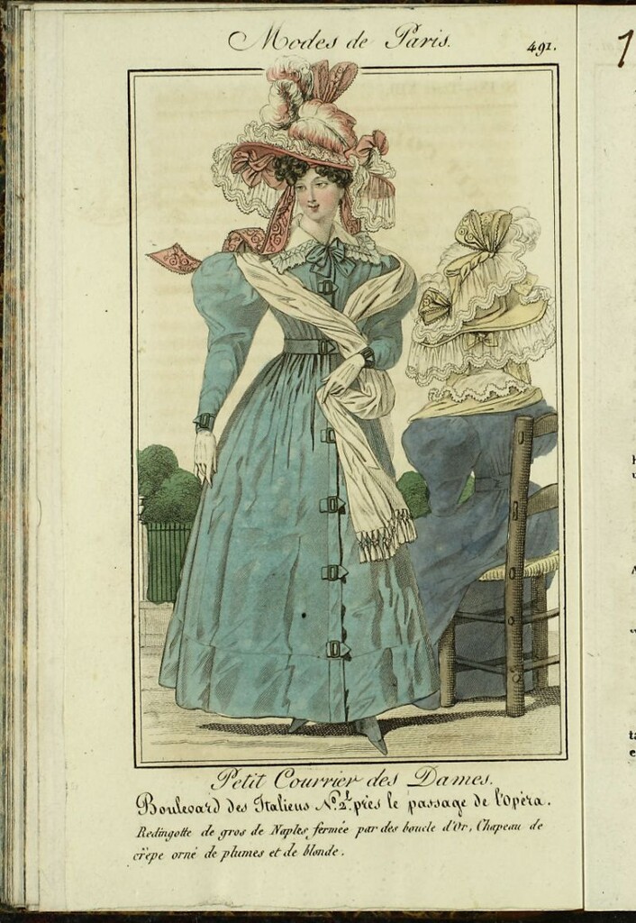 Miniatura de Petit Courrier des Dames : annonces des modes, des nouveautés et des arts del 15 de Agosto de 1827