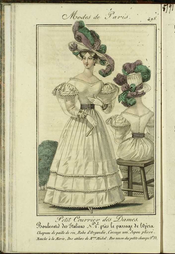 Miniatura de Petit Courrier des Dames : annonces des modes, des nouveautés et des arts del 31 de Agosto de 1827