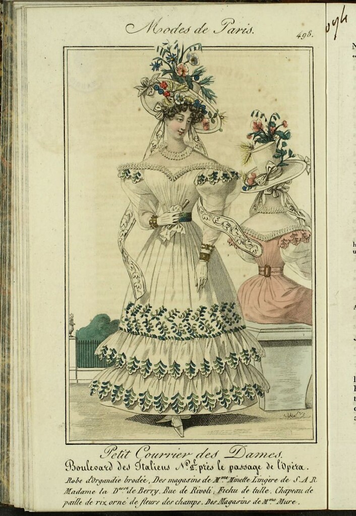 Miniatura de Petit Courrier Des Dames del 15 de septiembre de 1827