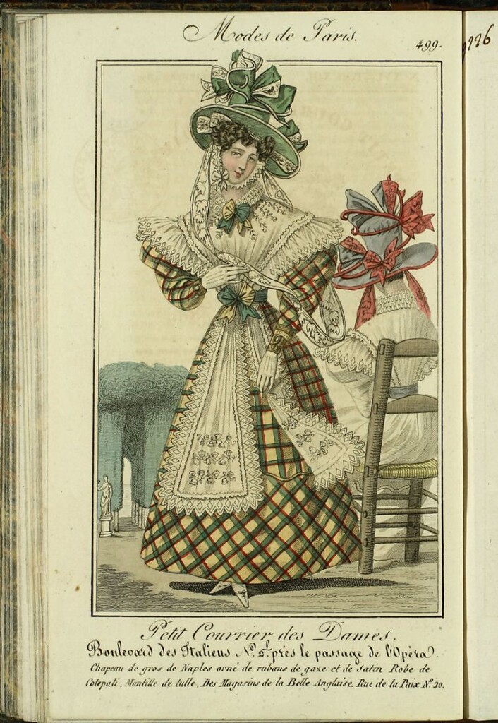 Miniatura de Petit Courrier Des Dames del 20 de septiembre de 1827