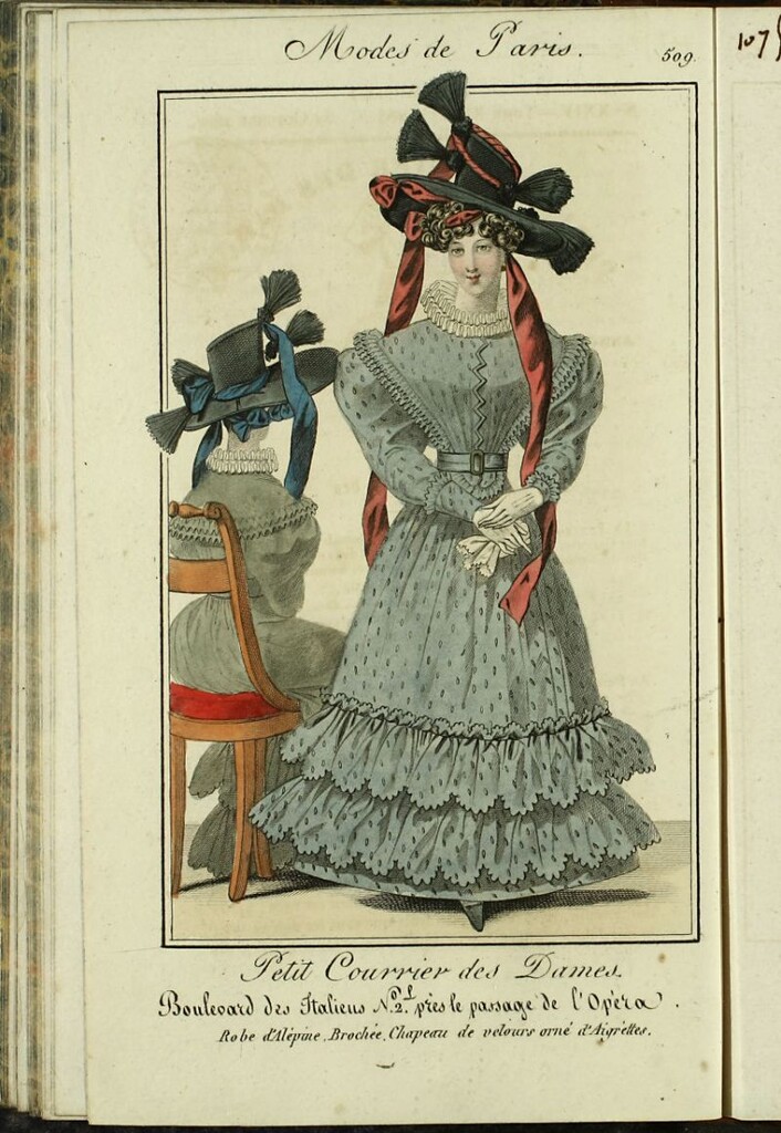 Miniatura de Petit Courrier des Dames : annonces des modes, des nouveautés et des arts del 31 de Octubre de 1827