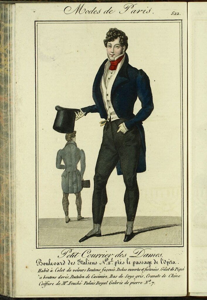 Miniatura de Petit Courrier Des Dames del 25 de noviembre de 1827