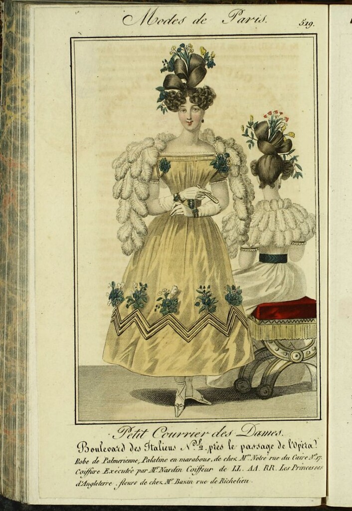 Miniatura de Petit Courrier Des Dames del 15 de diciembre de 1827