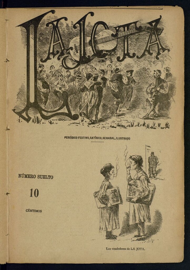 Miniatura de La Jota : periódico festivo, satírico, semanal, ilustrado del 2 de mayo de 1897