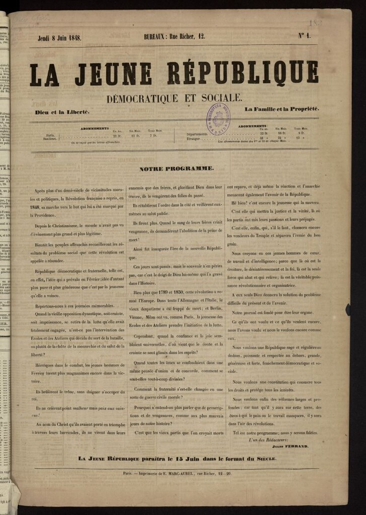 Miniatura de La Jeune république démocratique et sociale