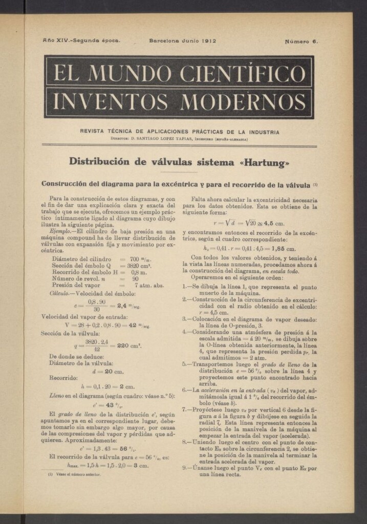 Miniatura de El Mundo Científico. Inventos Modernos de junio de 1912