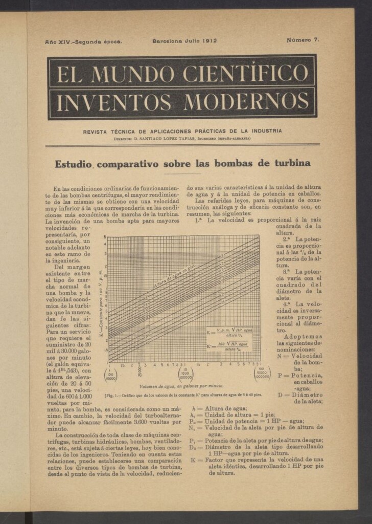 Miniatura de El Mundo Científico. Inventos Modernos de julio de 1912