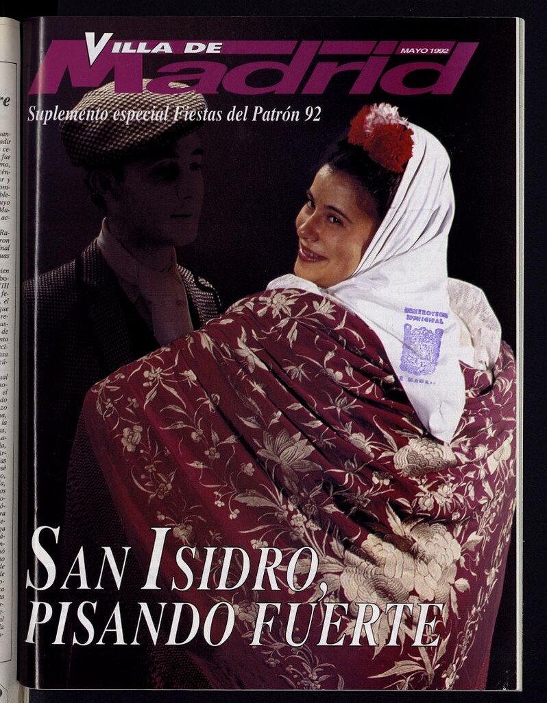 Miniatura de Villa de Madrid: informativo quincenal de mayo de 1992. Suplemento Especial Fiestas del Patrón 1992