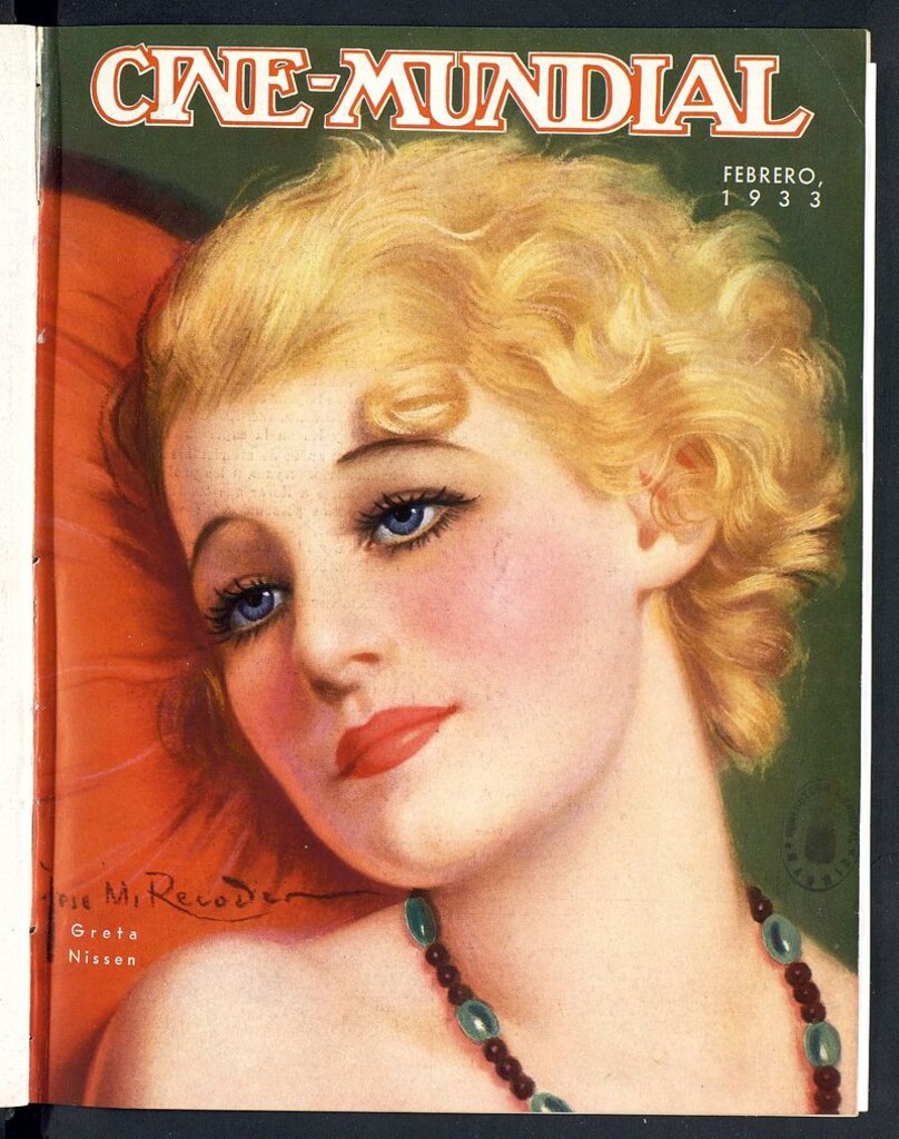 Miniatura de Cine Mundial, febrero de 1933