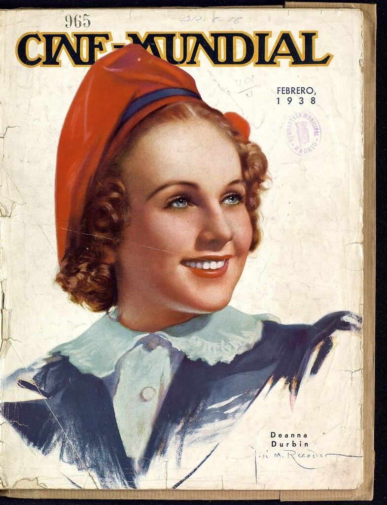 Miniatura de Cine Mundial, febrero de 1938