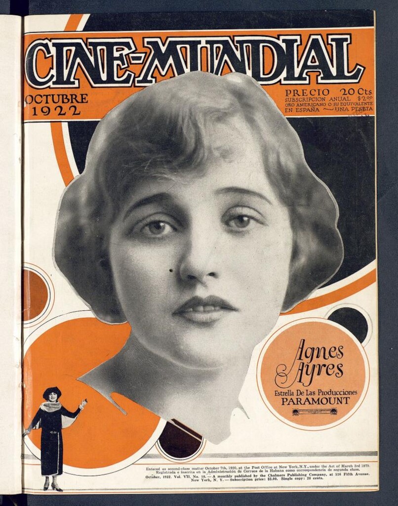 Miniatura de Cine Mundial, octubre de 1922