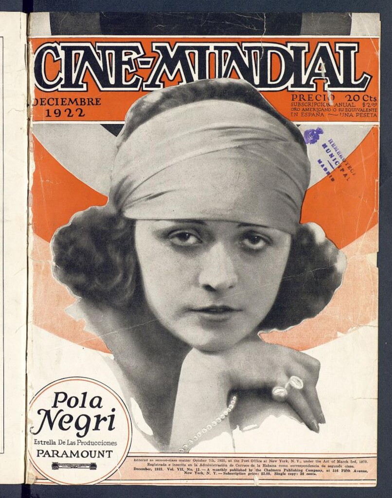 Miniatura de Cine Mundial, diciembre de 1922