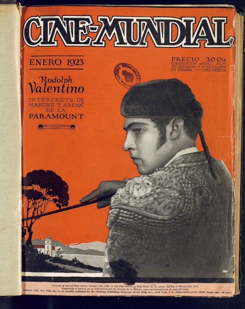 Miniatura de Cine Mundial, enero de 1923