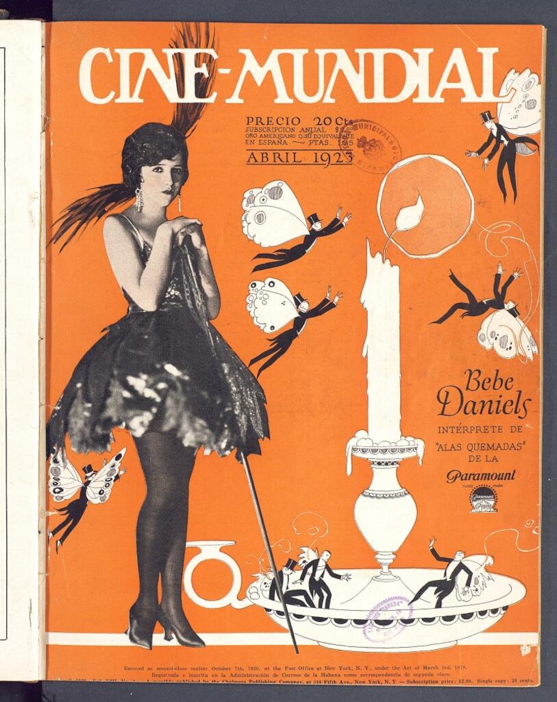 Miniatura de Cine Mundial, abril de 1923