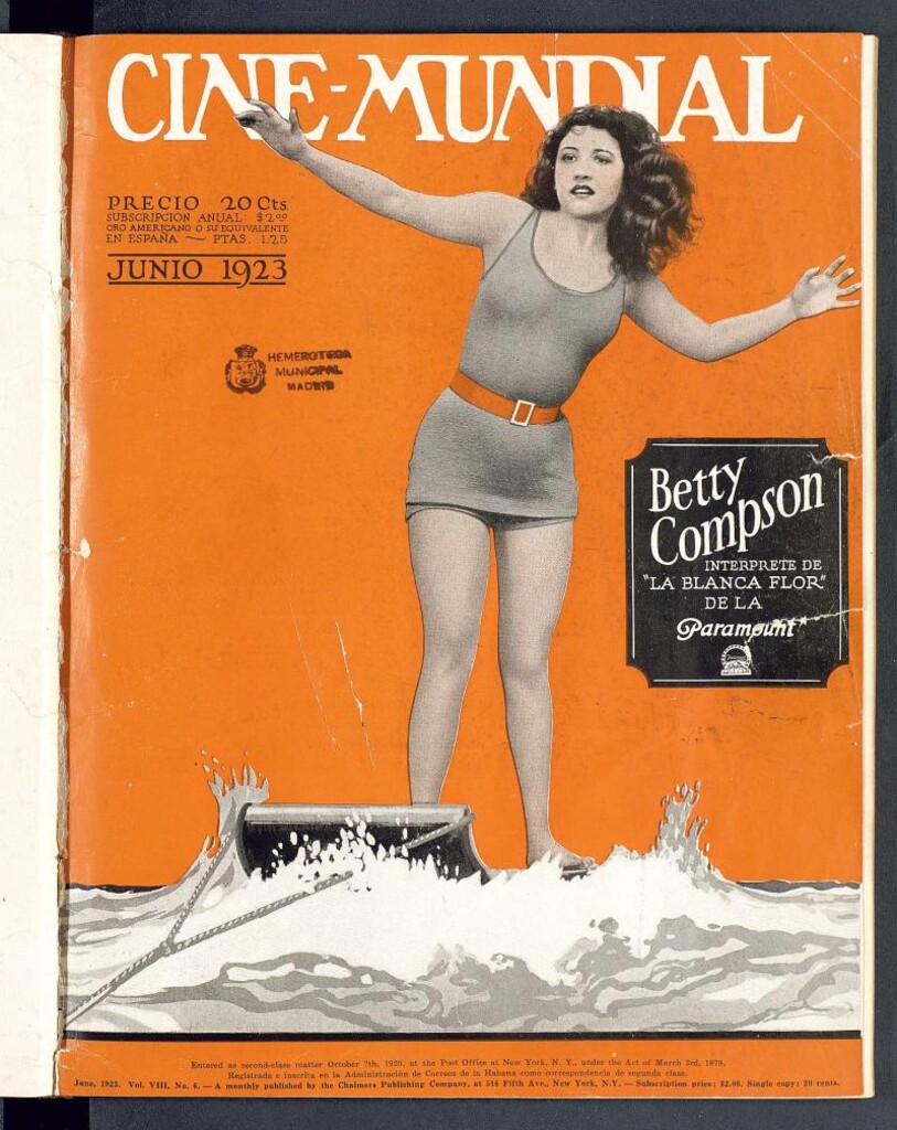 Miniatura de Cine Mundial, junio de 1923