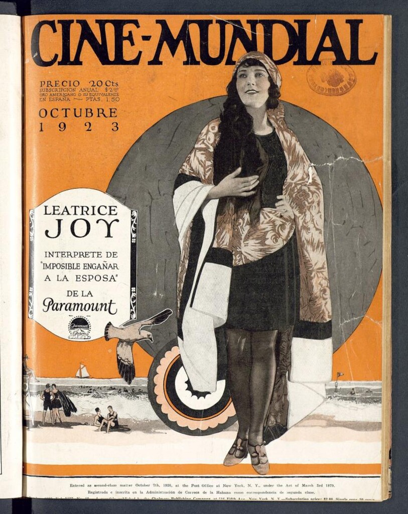 Miniatura de Cine Mundial, octubre de 1923