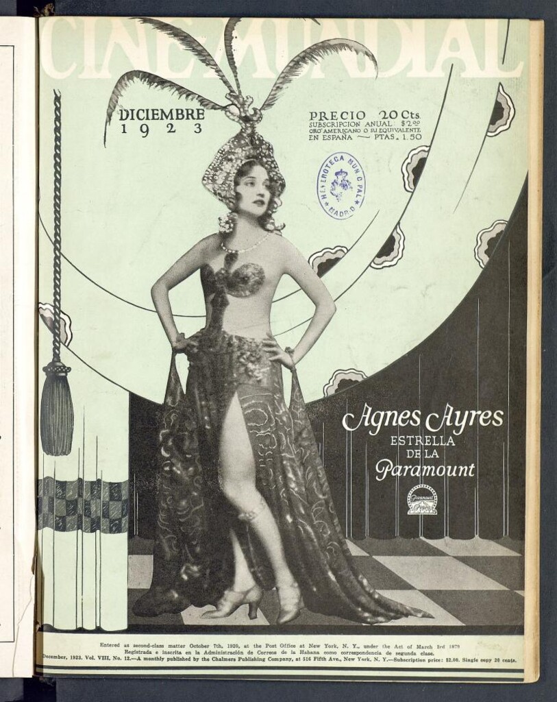 Miniatura de Cine Mundial, diciembre de 1923