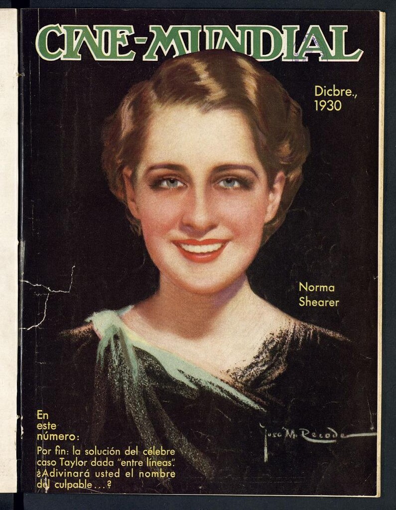 Miniatura de Cine Mundial, diciembre de 1930
