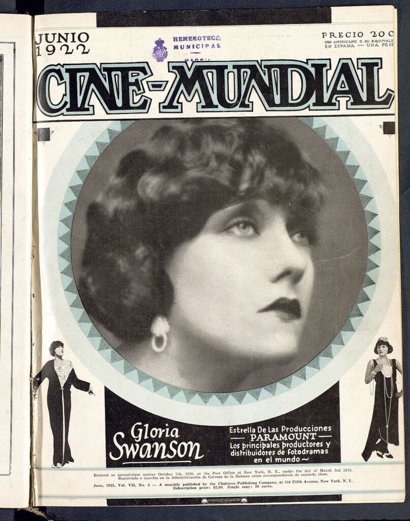 Miniatura de Cine Mundial, junio de 1922