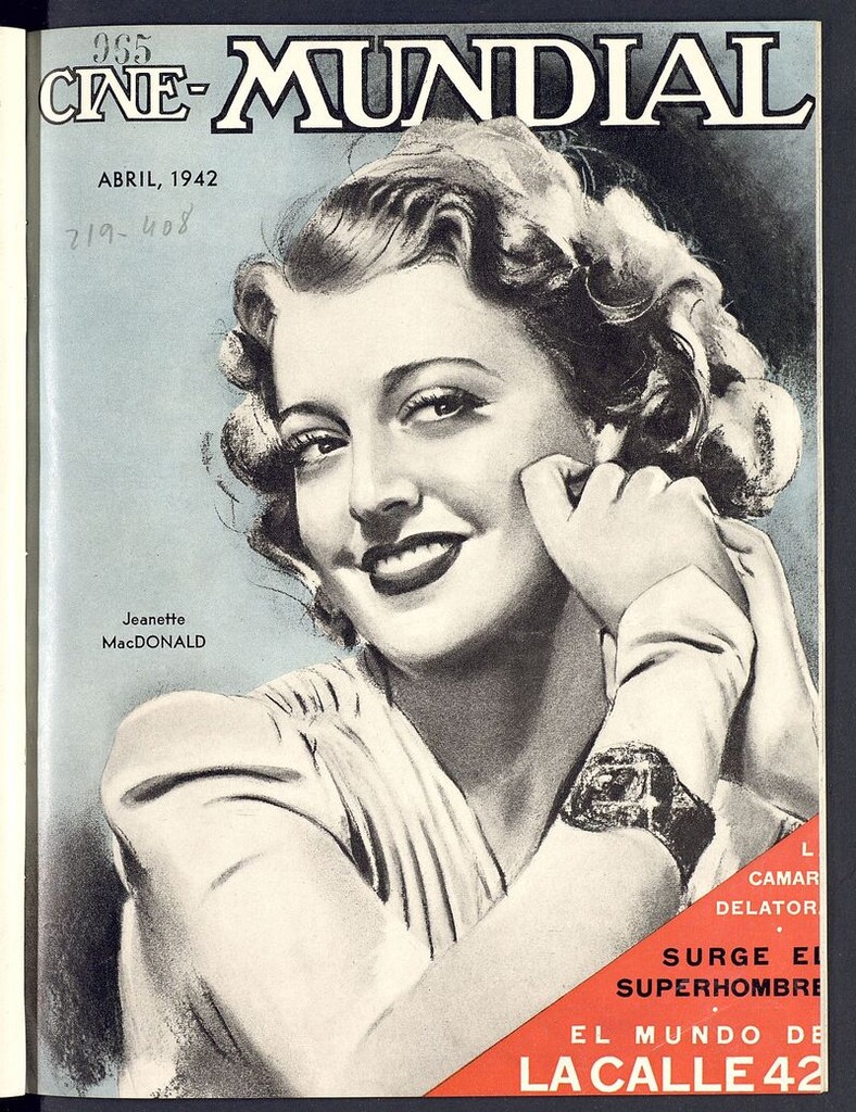 Miniatura de Cine Mundial, abril de 1942