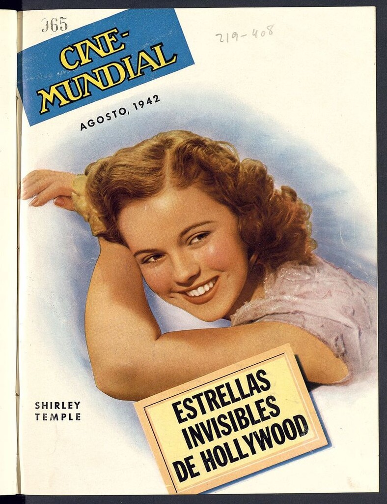 Miniatura de Cine Mundial, agosto de 1942