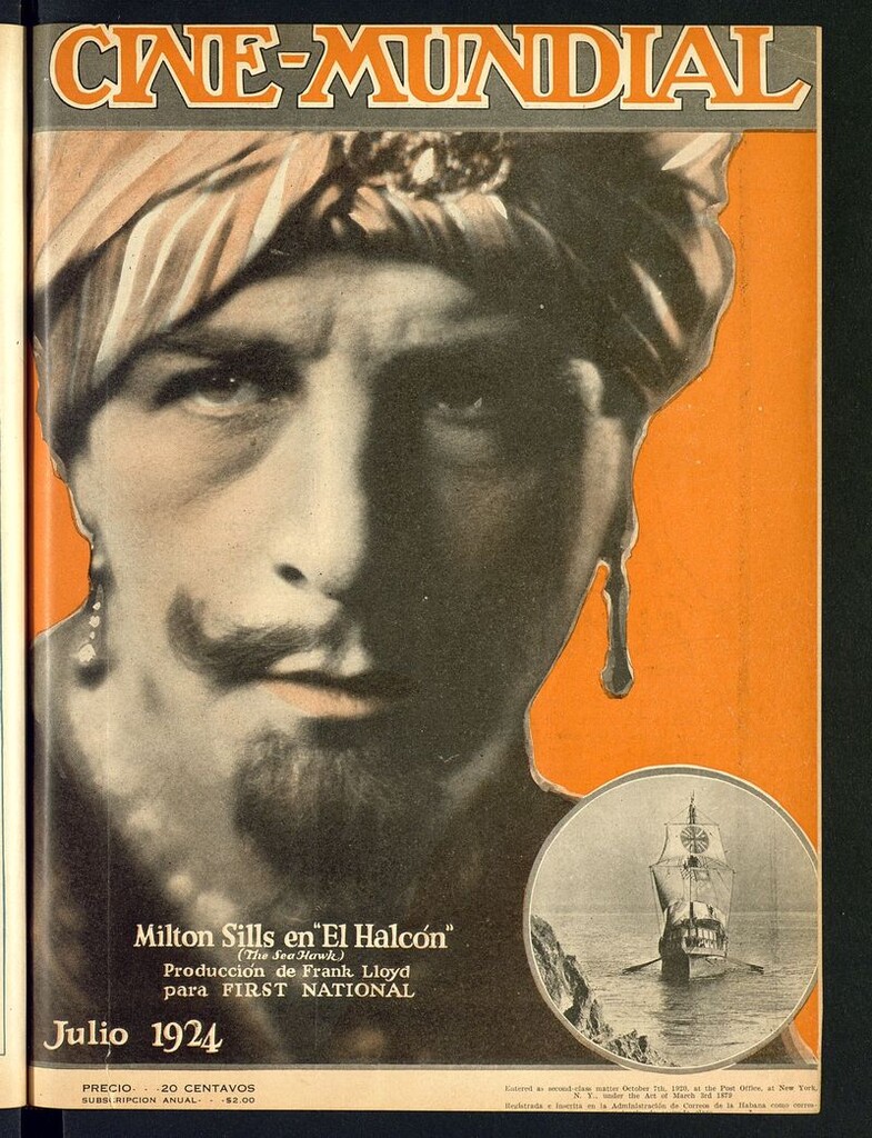 Miniatura de Cine Mundial de julio de 1924