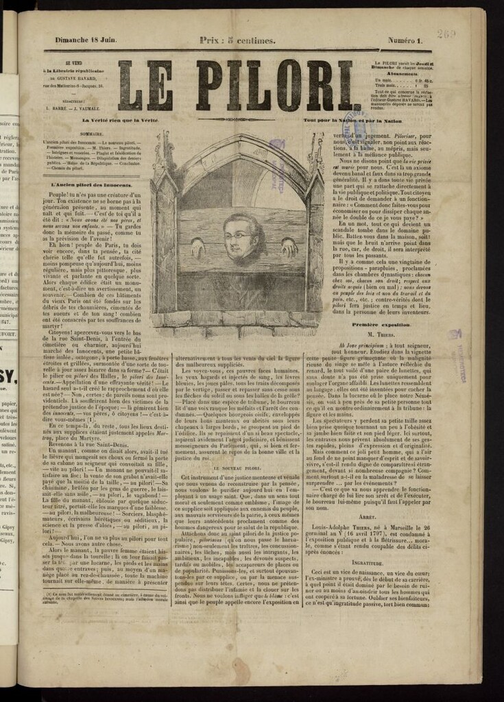 Miniatura de Le Pilori
