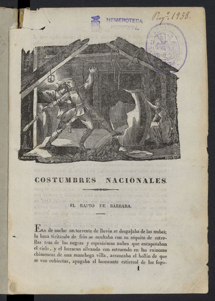Miniatura de El Siglo XIX (Madrid. 1837)