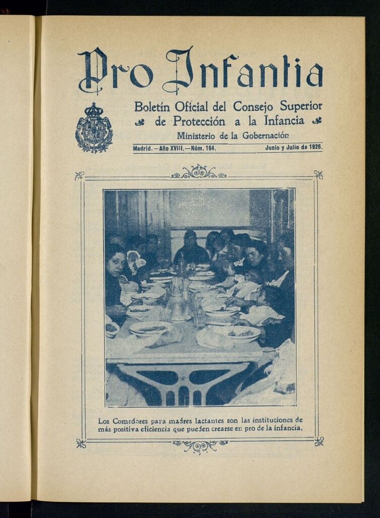 Miniatura de Pro Infantia : boletín del Consejo Superior de Protección a la Infancia y Represión de la Mendicidad de junio y julio de 1926
