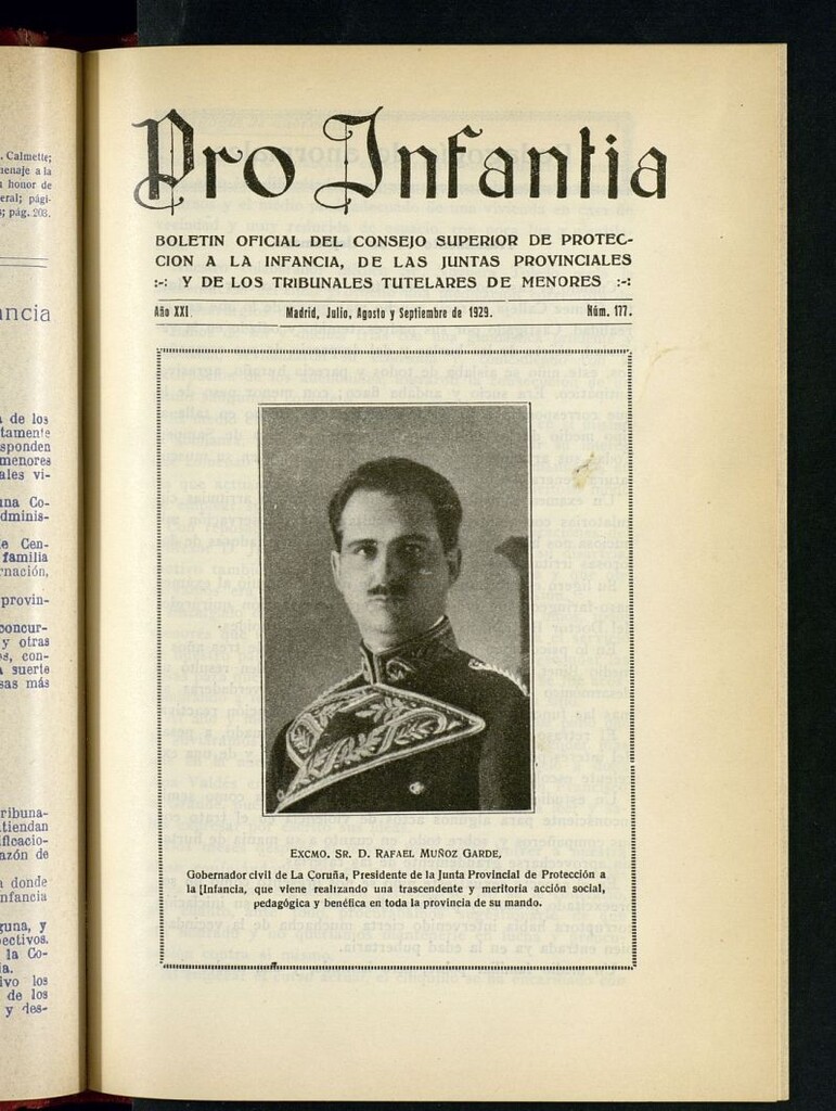 Miniatura de Pro Infantia : boletín del Consejo Superior de Protección a la Infancia y Represión de la Mendicidad de julio-agosto-septiembre de 1929