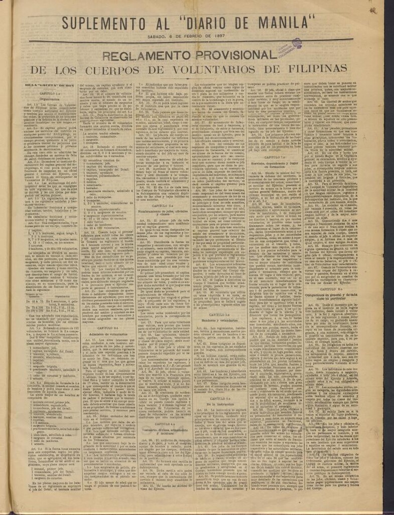 Miniatura de Diario de Manila