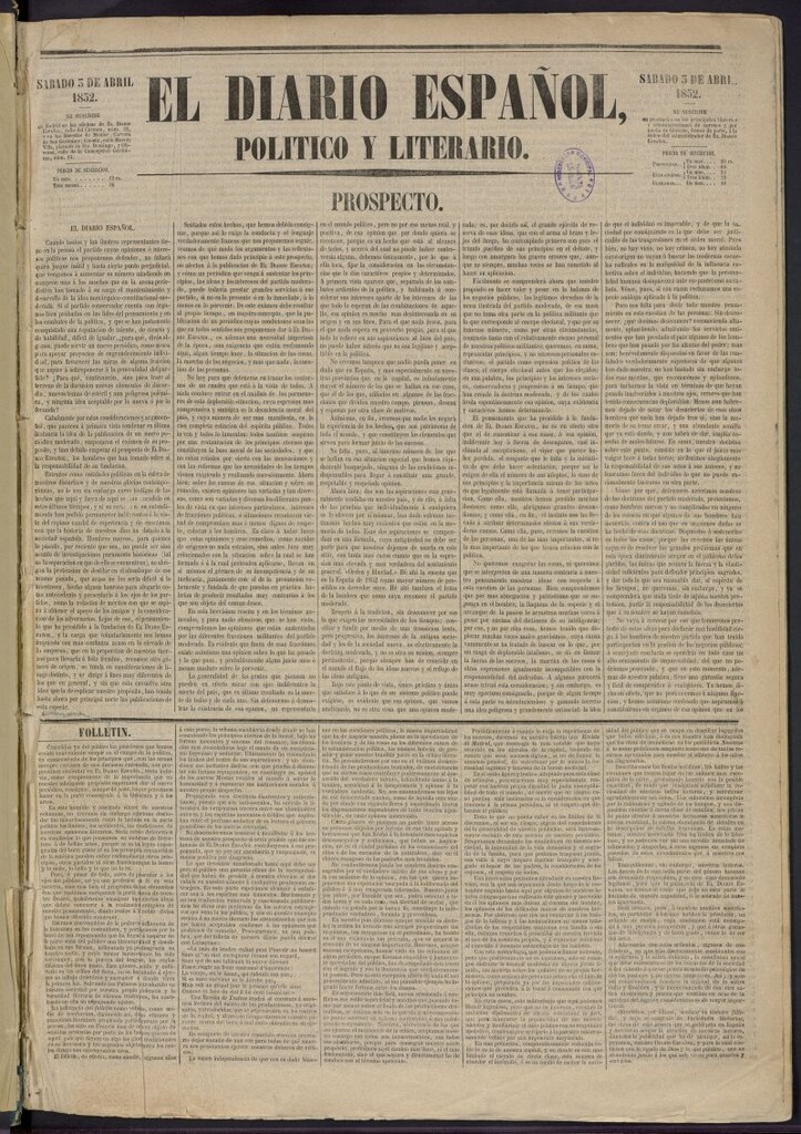 Miniatura de El Diario Español Político y Literario