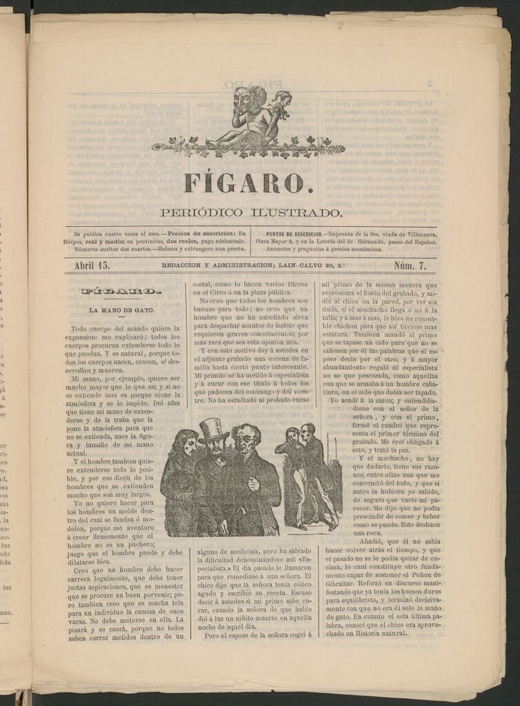 Miniatura de Fígaro : periódico ilustrado del 13 de abril de 1879