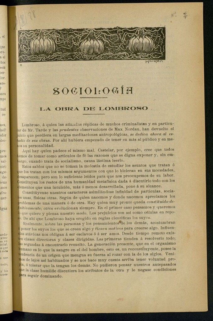Miniatura de La Revista Blanca : publicación quincenal de sociología, ciencias y artes del 1 de octubre de 1898