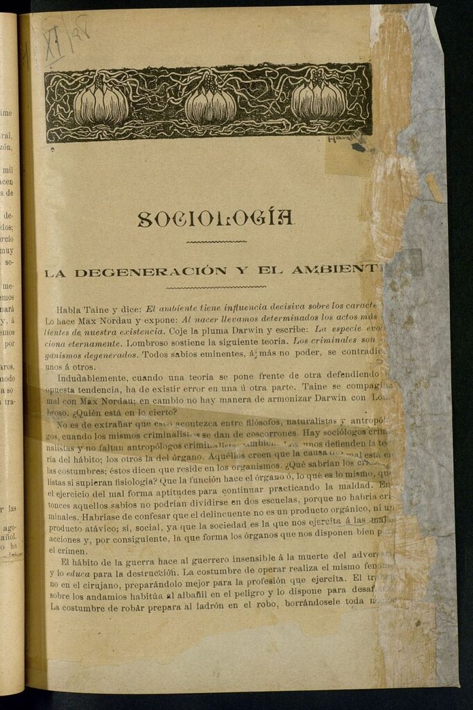 Miniatura de La Revista Blanca : publicación quincenal de sociología, ciencias y artes del 1 de noviembre de 1898