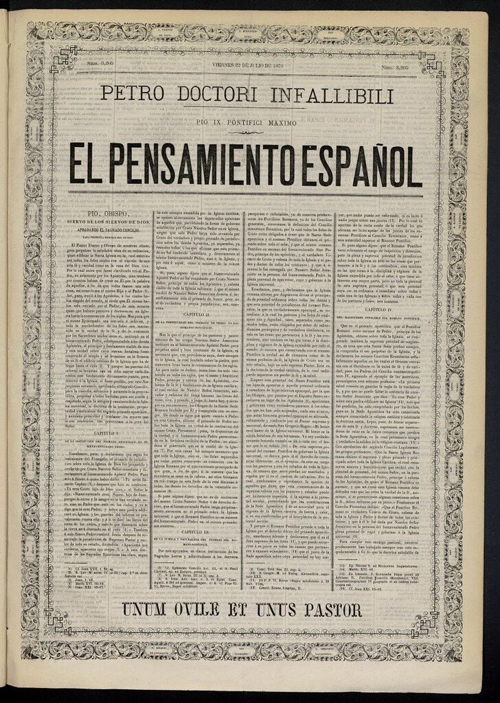 Miniatura de El Pensamiento Español del 22 de julio de 1870, nº 3205