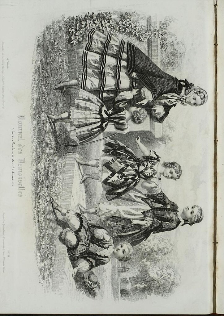Miniatura de Journal des Demoiselles. Noviembre 1856