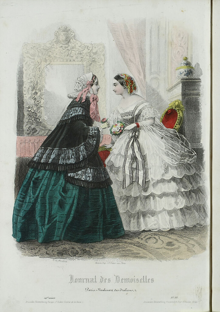 Miniatura de Journal des Demoiselles. Diciembre 1856