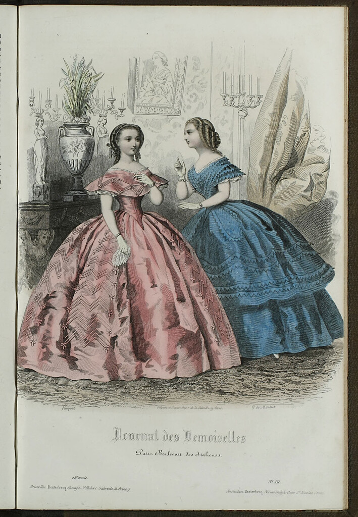 Miniatura de Journal des Demoiselles. Diciembre 1857