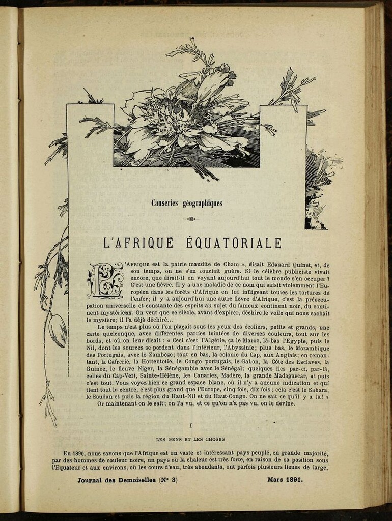 Miniatura de Journal des Demoiselles. Marzo 1891