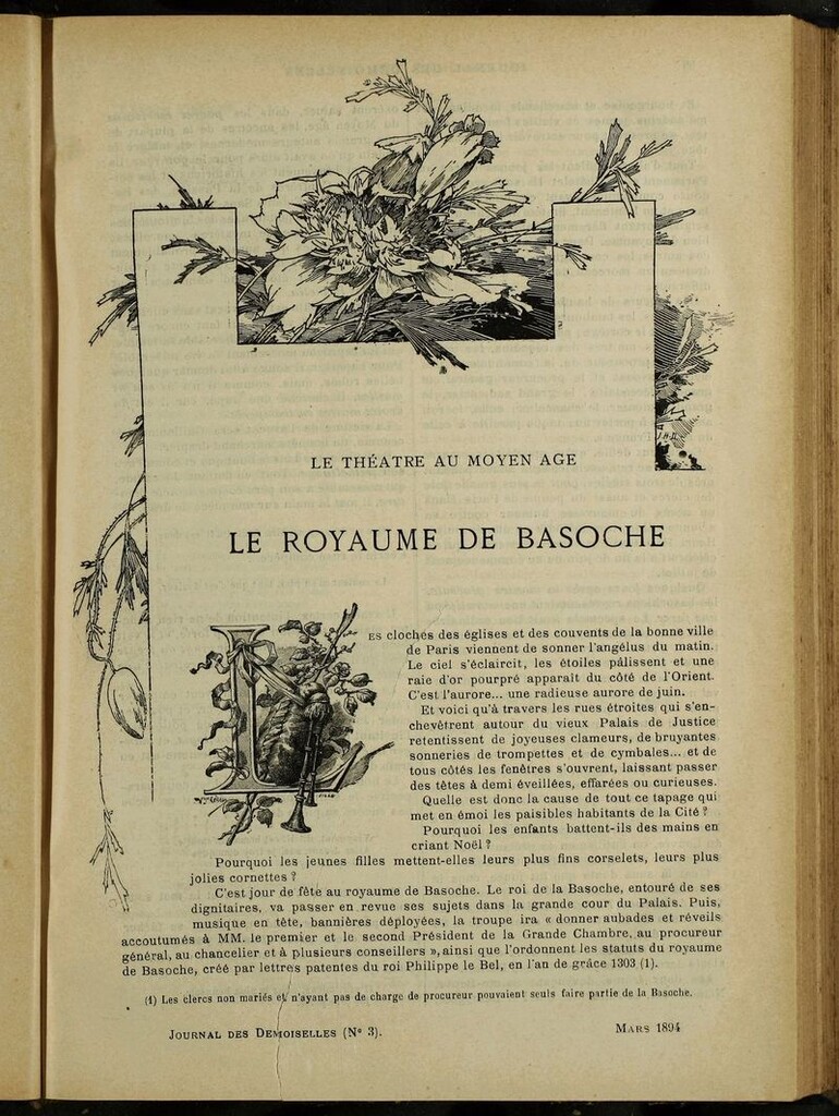 Miniatura de Journal des Demoiselles. Marzo 1894