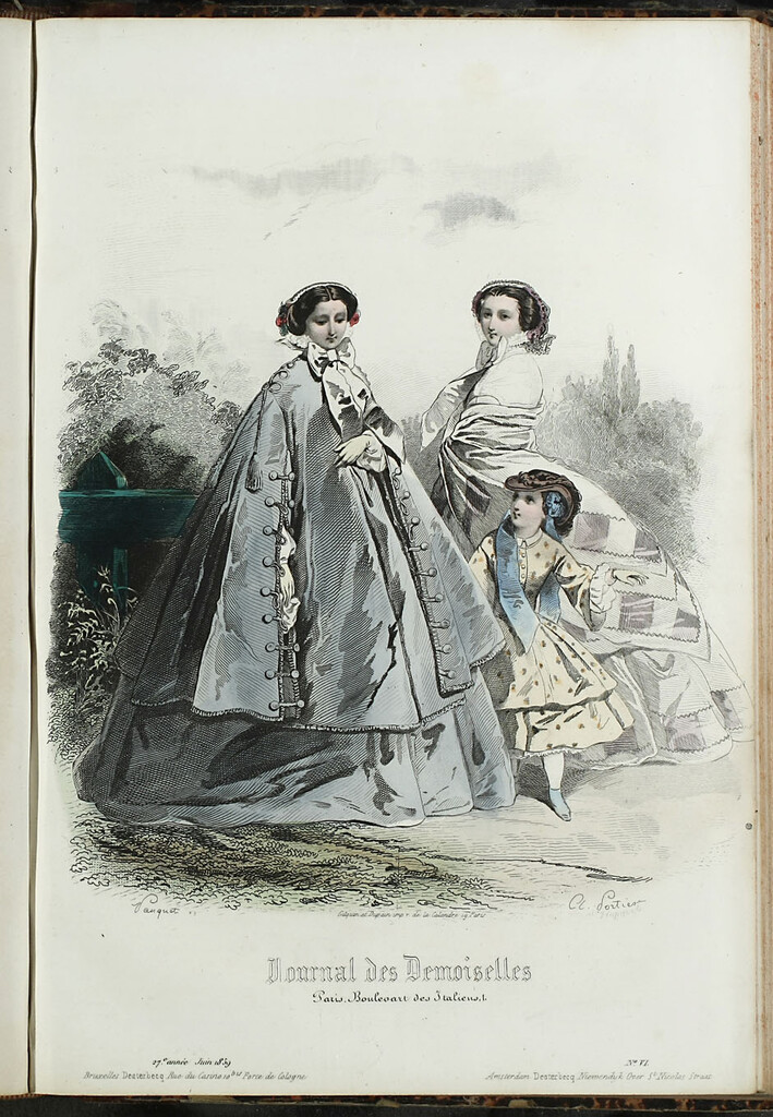 Miniatura de Journal des Demoiselles. Junio 1859