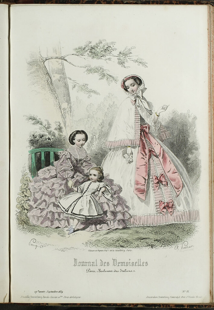 Miniatura de Journal des Demoiselles. Septiembre 1859