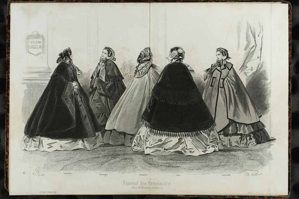 Miniatura de Journal des Demoiselles. Octubre 1859