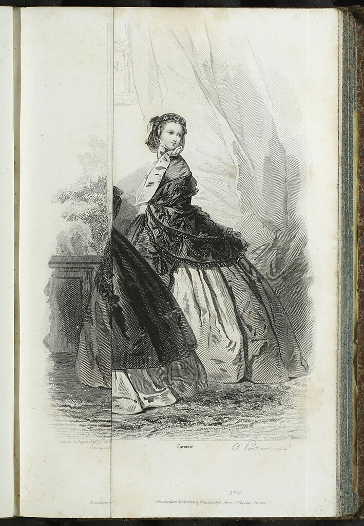 Miniatura de Journal des Demoiselles. Mayo 1860