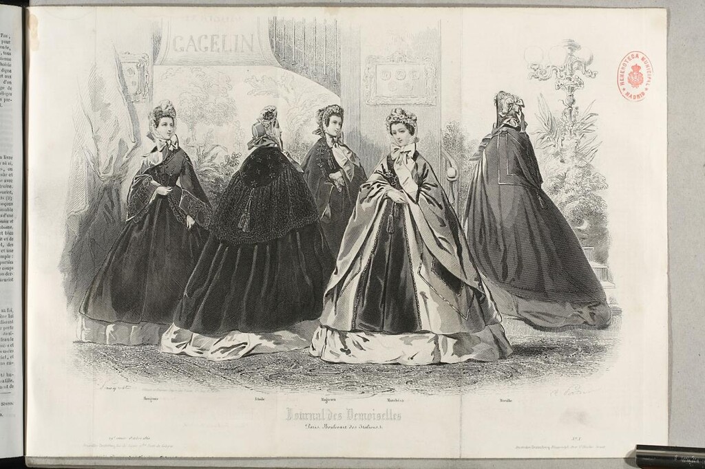 Miniatura de Journal des Demoiselles. Octubre 1861
