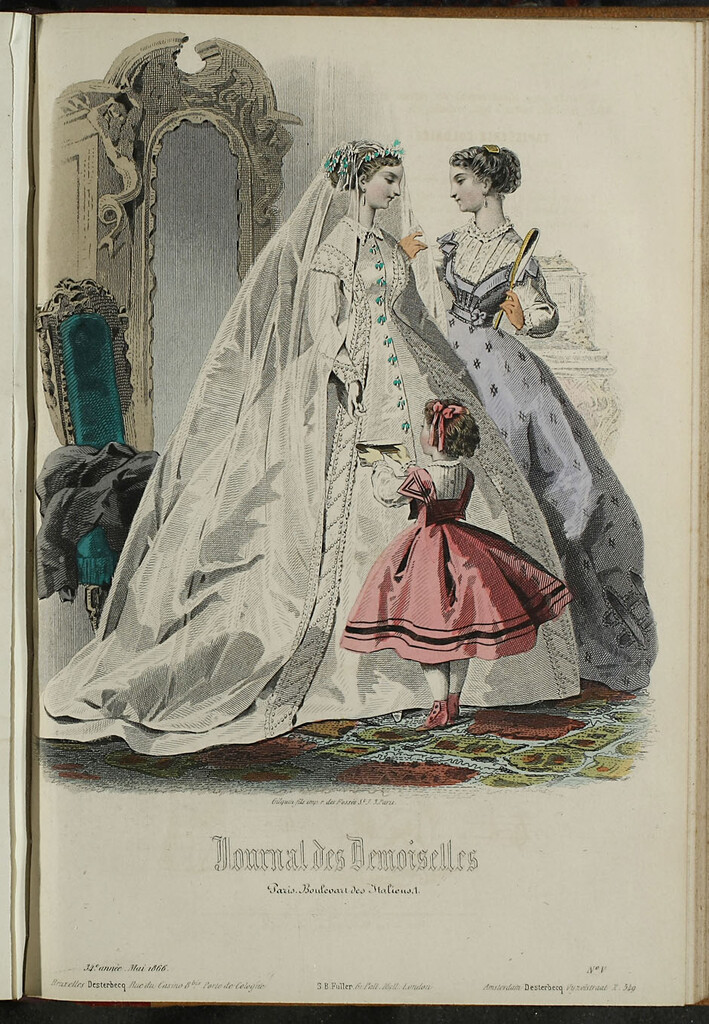 Miniatura de Journal des Demoiselles. Mayo 1866
