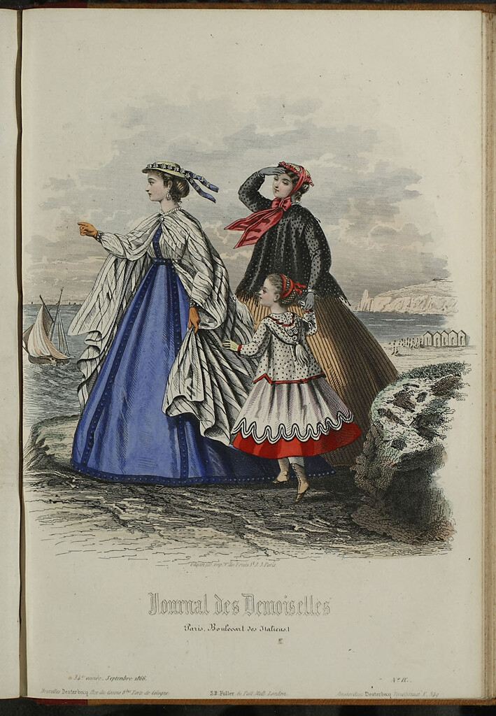 Miniatura de Journal des Demoiselles. Septiembre 1866