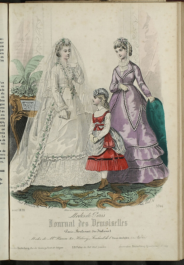 Miniatura de Journal des Demoiselles. Abril 1870
