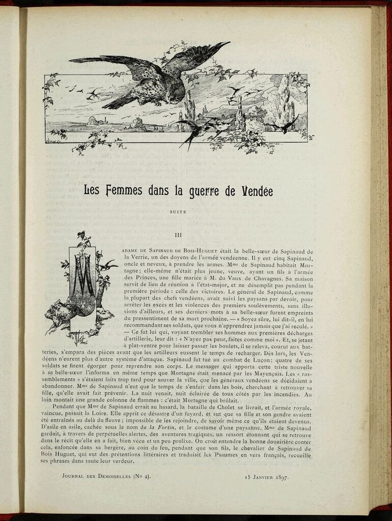 Miniatura de Journal des Demoiselles. 15 de Enero de 1897